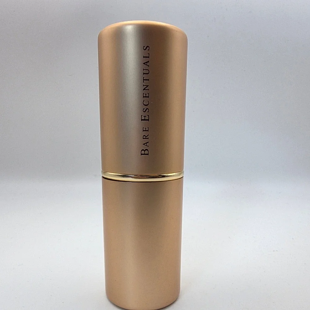 Bare Escentuals Makeup Brush Rose Gold Retractable Kabuki Travel Tool